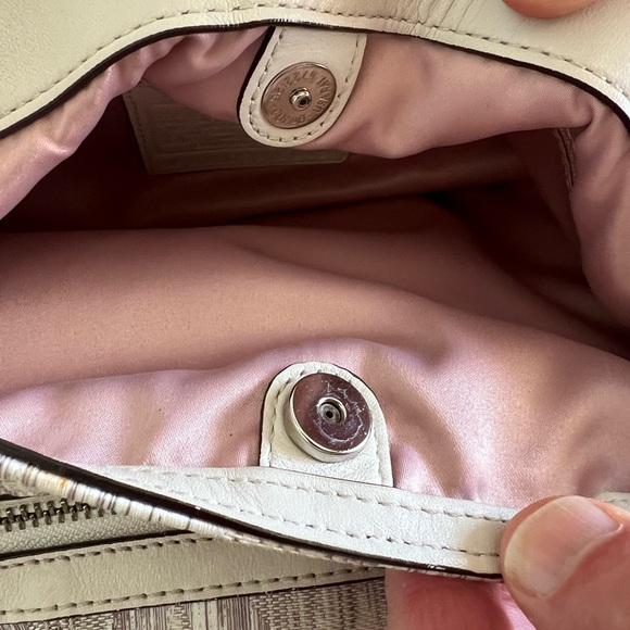 Coach Madison Op Art Ikat Maggie Shoulder Bag - Picture 11 of 16